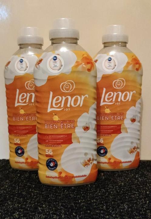 3 wasverzachter voor amber en orchideeën van Lenor 1.176L 5, Huis en Inrichting, Schoonmaakartikelen, Ophalen