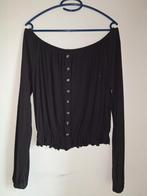 Blouse longues manches noir H&M noir, Vêtements | Femmes, Tops, H&M, Enlèvement ou Envoi, Taille 36 (S), Comme neuf