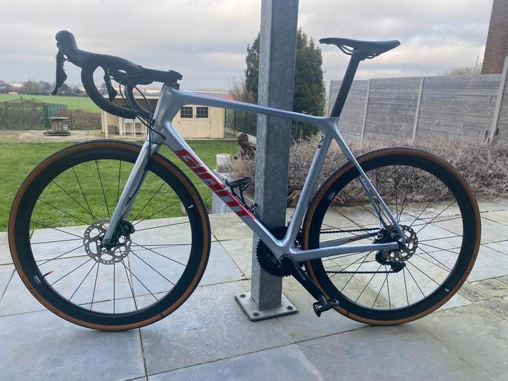 Giant tcr pro 3-fiets, Fietsen en Brommers, Fietsen | Racefietsen, Zo goed als nieuw, Heren, Giant, Carbon, Ophalen