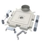 Renson Easyflex verdeelbox d160 6 aansluitingen haaks -, Doe-het-zelf en Bouw, Ophalen, Nieuw, Ventilator
