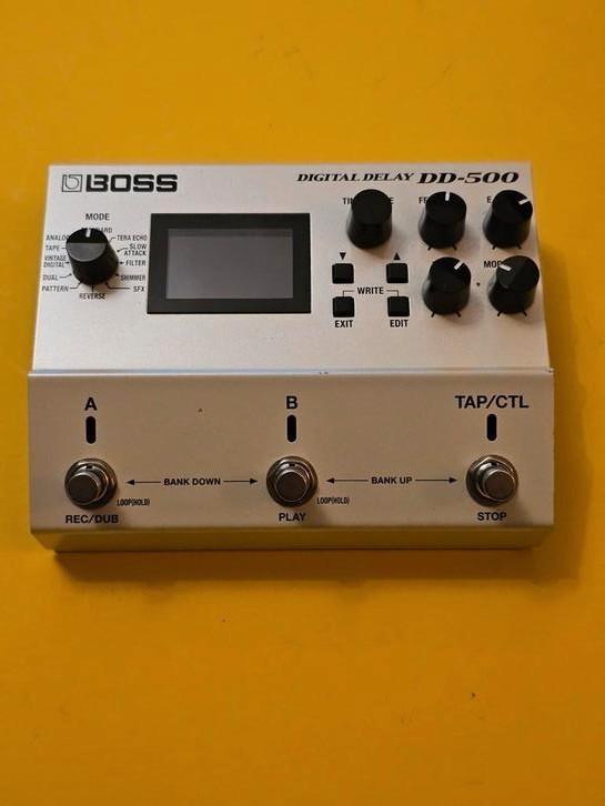 Boss DD-500 digital delay, Muziek en Instrumenten, Effecten, Zo goed als nieuw, Reverb, Ophalen of Verzenden