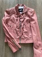 Roze leren jas van Dolce & Gabbana, Kleding | Dames, Gedragen, Ophalen of Verzenden, Roze, Maat 36 (S)