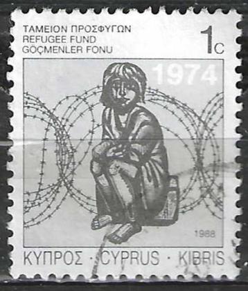 Cyprus 1988 - Yvert 702 - Fonds voor de vluchtelingen (ST) beschikbaar voor biedingen