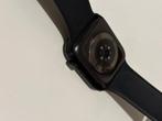 Apple Watch Series 9 45 mm (zwart), Handtassen en Accessoires, Smartwatches, Gebruikt, Zwart, Apple Watch, IOS