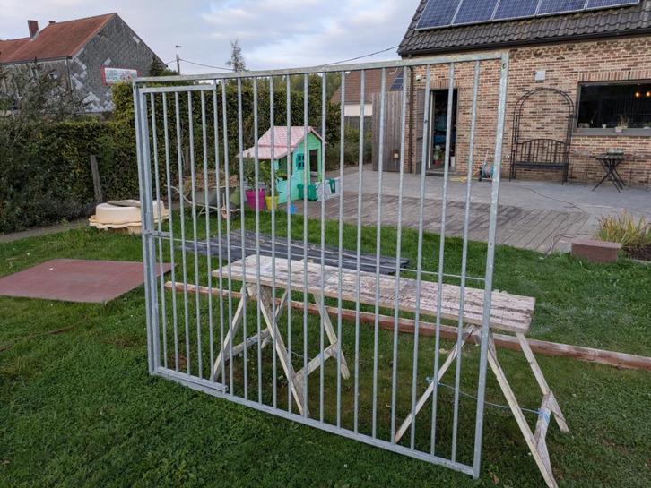 6 Panelen Hondenren, Dieren en Toebehoren, Hondenhokken, Gebruikt, Hondenhok, 100 cm of meer, 110 cm of meer, Ophalen