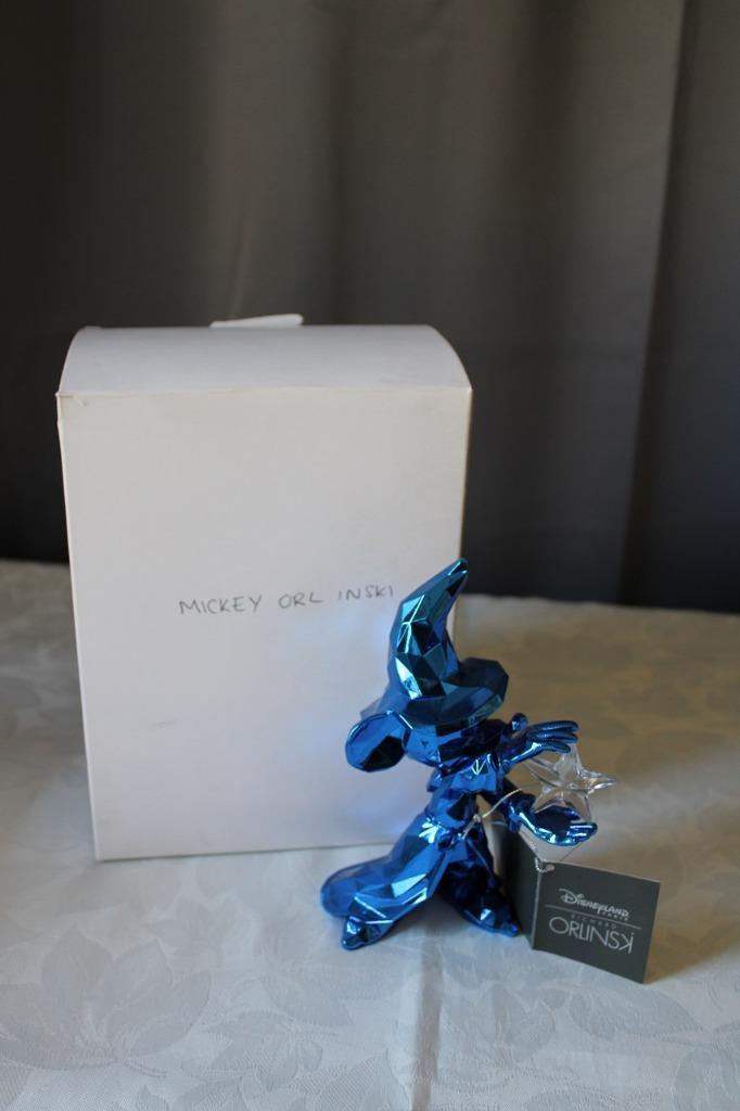 Disney Mickey Orlinski (kunstenaar Richard Orlinski 1966), Verzamelen, Disney, Zo goed als nieuw, Beeldje of Figuurtje, Mickey Mouse