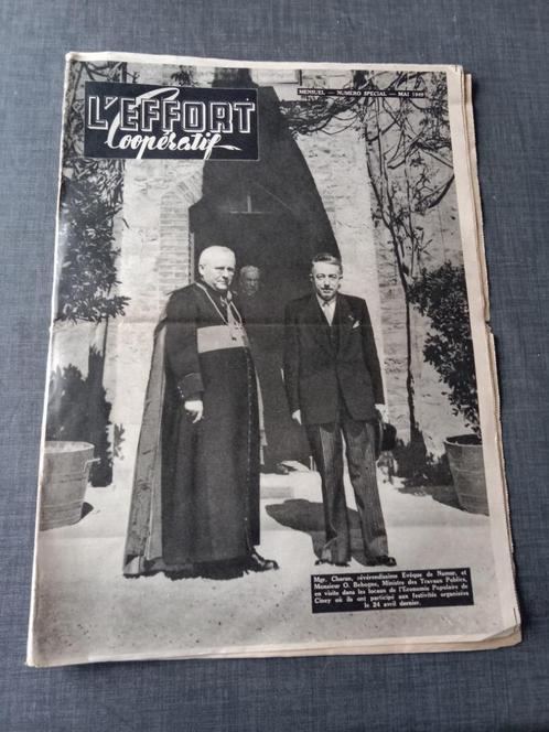 Spécial magazine – L'Effort Coopératif – 1949, Collections, Collections Autre, Utilisé, Enlèvement ou Envoi