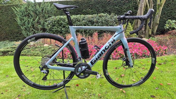Elektrische racefiets : Bianchi Aria, Fietsen en Brommers, Elektrische fietsen, Zo goed als nieuw, Overige merken, Ophalen