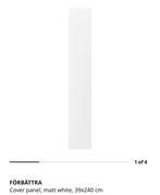 Förbättra - 2x gelamineerde panelen, Neuf, Enlèvement, Blanc, 200 cm ou plus