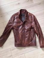 Lederen jas, Kleding | Heren, Ophalen, Zo goed als nieuw, Maat 48/50 (M), Bruin