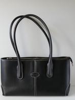 Tod's damestas . Tods . Leer., Handtassen en Accessoires, Tassen | Damestassen, Ophalen of Verzenden, Zo goed als nieuw, Zwart