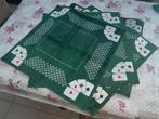 Poker / kaart - MATJES - ONDERLEGGERS, Een of twee spelers, Ophalen of Verzenden, Zo goed als nieuw