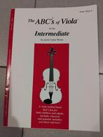 Boek: The ABC's of Viola for the intermediate (altviool), Muziek en Instrumenten, Ophalen, Gebruikt, Overige genres, Overige soorten