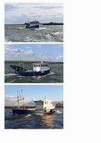 Zeer mooie polyester visboot, reddingssloep, Watersport en Boten, Vis- en Consoleboten, Binnenboordmotor, 6 meter of meer, Diesel
