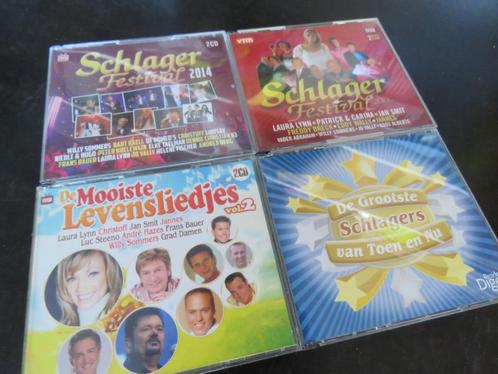 LOT 30 x CD - SCHLAGER / POP / QUINN - DUITS COMPILATION, CD & DVD, CD | Pop, Utilisé, 1980 à 2000, Enlèvement ou Envoi