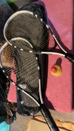 2 batmintonrakketen 1 pluimpje, Sport en Fitness, Ophalen of Verzenden, Zo goed als nieuw, Racket(s)