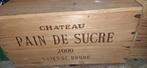 Château Pain de Sucre côtes de Bourg 2000 caisse de 6, Neuf, Pleine, Enlèvement, Vin rouge