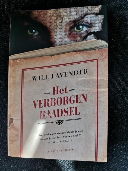 Het verborgen raadsel (Will Lavender), Livres, Thrillers, Comme neuf, Enlèvement ou Envoi