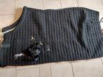 Couverture noire "PENELOPE LEPREVOST" (T 145 cm), Animaux & Accessoires, Enlèvement, Comme neuf, Couverture