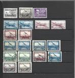 Timbres POST AERIENNE - Belgique, Postzegels en Munten, Postzegels | Europa | België, Verzenden, Gestempeld, Luchtvaart