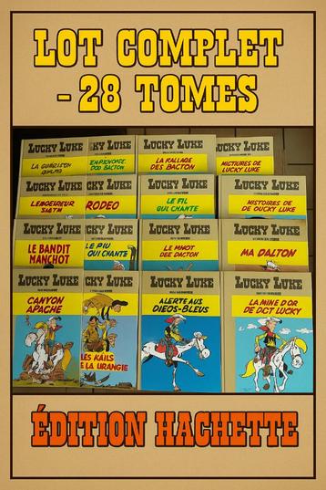 Lucky Luke-collectie — Hachette-editie — 28 delen in Excel beschikbaar voor biedingen
