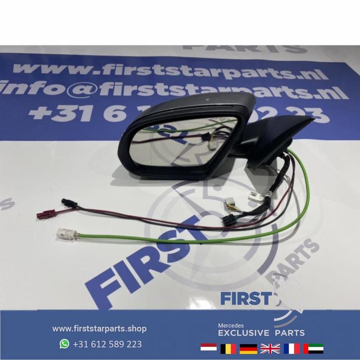 A2058101516 W205 BUITENSPIEGEL LINKS 360 CAMERA SPIEGEL C Kl, Auto-onderdelen, Spiegels, Mercedes-Benz, Gebruikt, Ophalen of Verzenden
