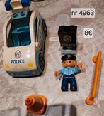 Lego: duplo: politiewagen set nr 4936 uit 2003, Duplo, Ophalen of Verzenden, Zo goed als nieuw