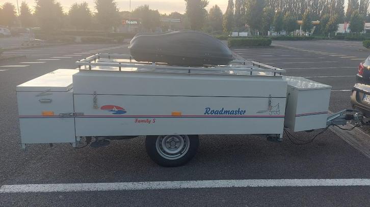 Caravane en toile -pliante - Roadmaster Family S, Caravans en Kamperen, Caravans, Particulier, tot en met 6, tot 500 kg, Overige