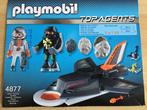 Playmobil 4877 Top Agents Detectorjet (volledig), Comme neuf, Ensemble complet, Enlèvement ou Envoi