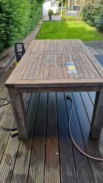 Mooie teaken tafel -heel massief, Ophalen, Gebruikt