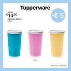 Nieuwe bekers van tupperware, Huis en Inrichting, Keuken | Tupperware, Ophalen of Verzenden, Nieuw