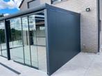 Overkapping schuifglazen glaswanden veranda, Tuin en Terras, Ophalen, Nieuw, Veranda