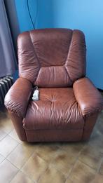 Relax zetel, Ophalen, Gebruikt, Eenpersoons, Leer