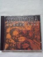 Sepultura - Europe 1991, CD & DVD, CD | Hardrock & Metal, Utilisé, Enlèvement ou Envoi
