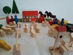 'À LA FERME', jeu en bois (59 pièces), Enfants & Bébés, Jouets | Jouets en bois, Enlèvement, Comme neuf