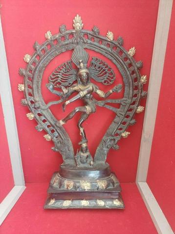 Grote bronzen shiva nataraja  beschikbaar voor biedingen