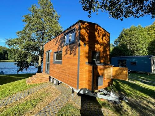Tiny House, Mobiele Hut/ 6,5 m gemakkelijk verk, Caravans en Kamperen, Stacaravans, tot en met 6, Verzenden
