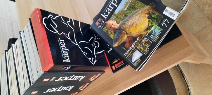 Karpermagazine 1 tot 77, Watersport en Boten, Hengelsport | Karpervissen, Ophalen