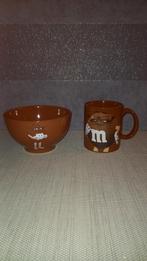 Mug et bol M&M's, Enlèvement ou Envoi, Comme neuf, Tasse(s) et/ou soucoupe(s)