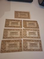 1 Gulden 1938 met nr 04-19 7x, Postzegels en Munten, Bankbiljetten | Nederland, Ophalen of Verzenden, 1 gulden