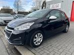 Peugeot 208 1.2 benzine 2017 124000 km Euro 6b gekeurd vvkp, Auto's, Peugeot, Electronic Stability Program (ESP), Euro 6, Zwart