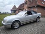 Mercedes CLK 200 LPG-benzine, jaar 1999, zeer schoon, Auto's, Euro 2, 4 zetels, Lederen bekleding, Zwart