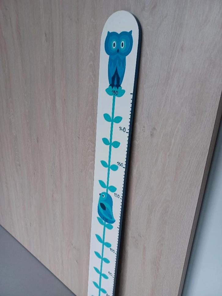 Vintage kinder groeimeter 150cm, Kinderen en Baby's, Kinderkamer | Inrichting en Decoratie, Zo goed als nieuw, Wanddecoratie, Ophalen