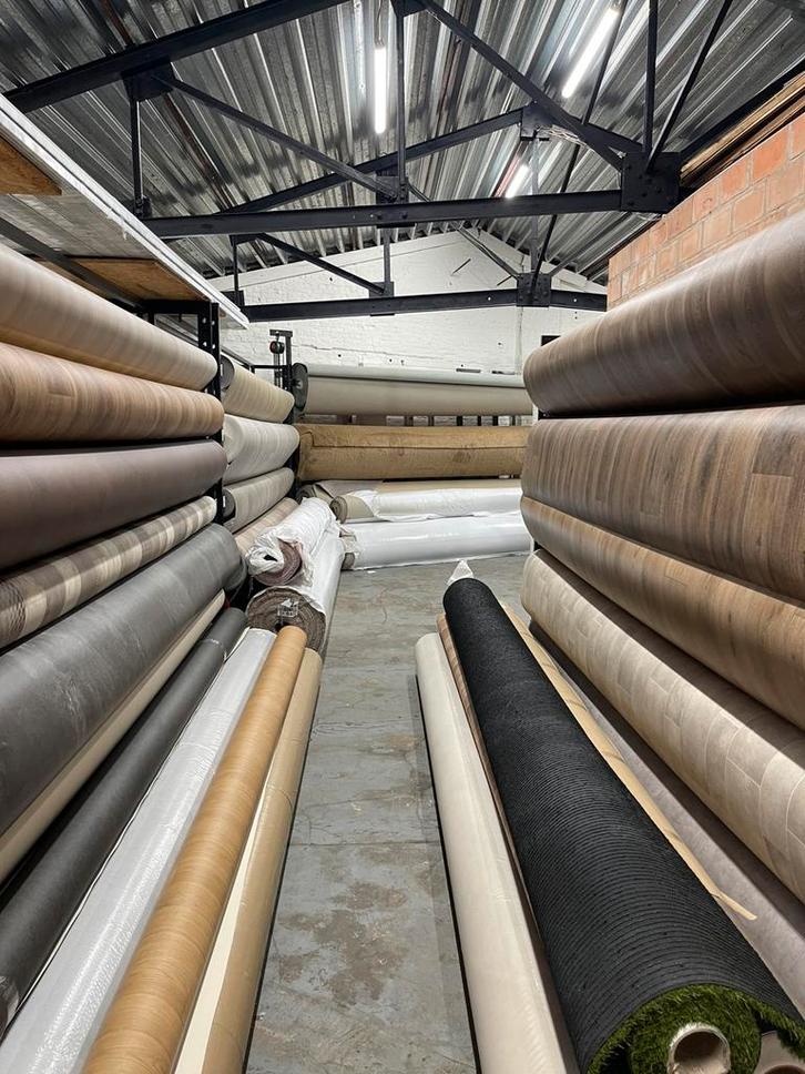 Vinyl vloeren / Balatum / novillon / vast-tapijt / PVC, Huis en Inrichting, Stoffering | Vloerbedekking, Nieuw, Ophalen of Verzenden