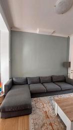 Grijze zetel ikea, Huis en Inrichting, Ophalen, Gebruikt, Stof