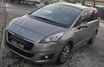 PEUGEOT 5008 2.0 HDI AUT 2015 CUIR/AIRCO/GPS/TOIT PANO/JA17", Autos, Peugeot, Cuir, Euro 5, Entreprise, Capteur de lumière