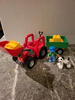 Duplo 5647 tractor met aanhangwagen, Ophalen, Zo goed als nieuw