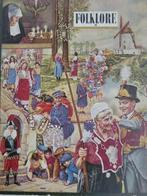 Folklore deel 2, Bloemfestoen van papieren rozen, Côte D’Or, Ophalen of Verzenden, Henri Liebrecht, 20e eeuw of later, Gelezen