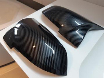 BMW Spiegelkap set 1 2 3 4 reeks M-style. Carbon / Bl Zwart beschikbaar voor biedingen