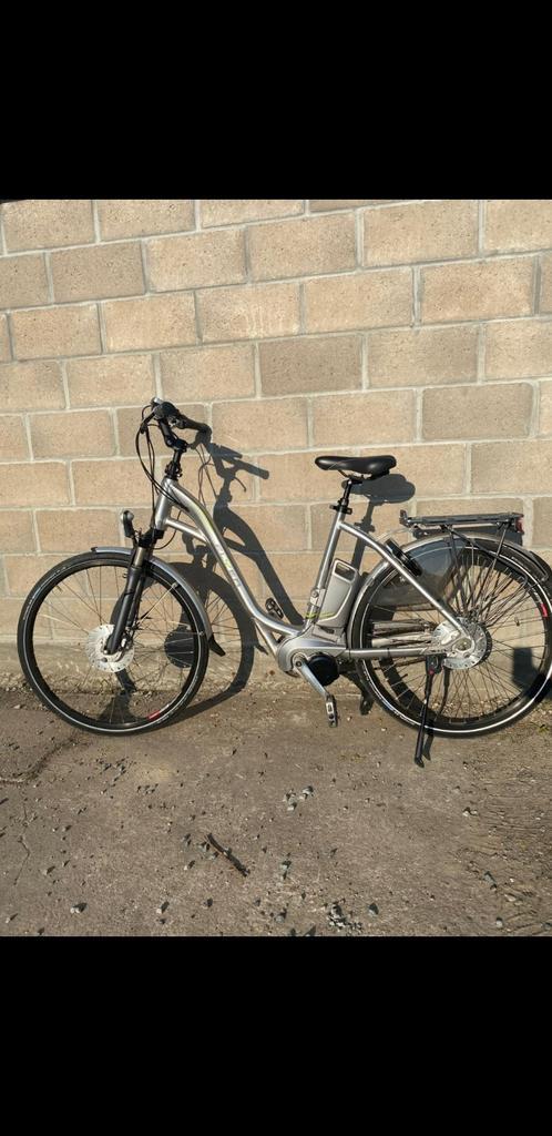 Elektrische fiets flyer met middenmotor, Fietsen en Brommers, Elektrische fietsen, Zo goed als nieuw, Ophalen